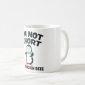 Funny Pinguin Fun Zitat Little Tiny Pinguins Gesch Kaffeetasse (VorderseiteRechts)