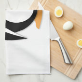 Funny Pinguin Handtuch (Viertel Falte)