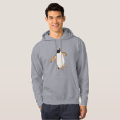 Funny Pinguin Hoodie (Vorne ganz)