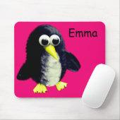 Funny Pinguin, personalisiert Mousepad (Mit Mouse)