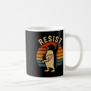 Funny Pinguin Resist Pinguine Protest gegen Tari Kaffeetasse