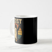 Funny Pinguin Resist Pinguine Protest gegen Tari Kaffeetasse (Vorderseite Links)