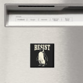 Funny Pinguin Resist Pinguine Protest gegen Tari Magnet (In Situ (Geschirrspüler))