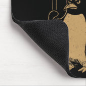 Funny Pinguin Resist Pinguine Protest gegen Tari Mousepad (Ecke)