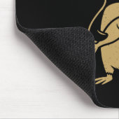 Funny Pinguin Resist Pinguine Protest gegen Tari Mousepad (Ecke)