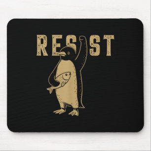 Funny Pinguin Resist Pinguine Protest gegen Tari Mousepad