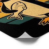 Funny Pinguin Resist Pinguine Protest gegen Tari Poster (Ecke)