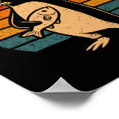 Funny Pinguin Resist Pinguine Protest gegen Tari Poster (Ecke)