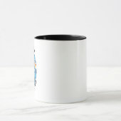 Funny Pinguin Resist Protest gegen Tarrifs Tasse (Zentrum)
