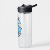 Funny Pinguin Resist Protest gegen Tarrifs Trinkflasche (Links)