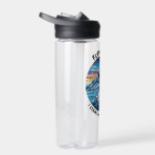 Funny Pinguin Resist Protest gegen Tarrifs Trinkflasche (Rechts)