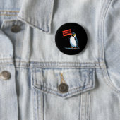 Funny Pinguin Tariff Pub I essen Tarife und Sardin Button (Beispiel)