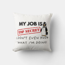 Funny Pinguin-Work-Kampf