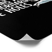 Funny Pinguine gegen autoritäre Eisbrüche Poster (Ecke)