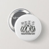 Funny Pinguine gegen Tariffs Heard Island Pengui Button (Vorne & Hinten)