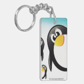 "Funny Pinguins" Acrylisch-Schlüsselanhänger (beid Schlüsselanhänger (Vorderseite links)