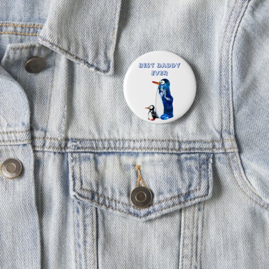 Funny Pinguins Button (Beispiel)