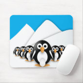 Funny Pinguins Mousepad (Mit Mouse)