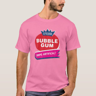 Funny Pink Bubble Gum Halloween Kostüm T-Shirt