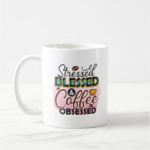 FUNNY PINK COFFEE QUOTES KAFFEE TASSE (Links)