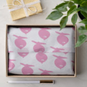 Funny Pink Fish Seidenpapier (Geschenk)