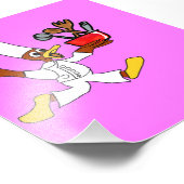 Funny Pink Koch Ducky Kazoo Foto Erweiterung (Ecke)