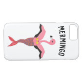 Funny Pink Mermingo Flamingo Meerjungfrau Kreatur Case-Mate iPhone Hülle (Rückseite (Horizontal))