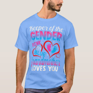 Funny Pink oder Blue Großmutter Lieben, die Sie Ge T-Shirt