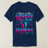 Funny Pink oder Blue Oma Lieben Sie Geschlecht zei T-Shirt (Design vorne)