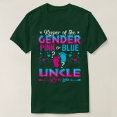 Funny Pink oder Blue Oncle Lieben Sie Geschlecht z T-Shirt (Design vorne)