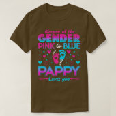 Funny Pink oder Blue Pappy Lieben Sie Geschlecht z T-Shirt (Design vorne)