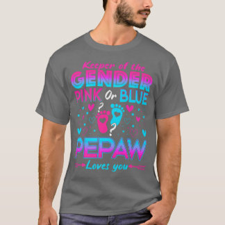 Funny Pink oder Blue Pepaw Lieben Sie Geschlecht z T-Shirt