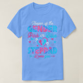 Funny Pink oder Blue Stepdad Lieben Sie Geschlecht T-Shirt (Design vorne)