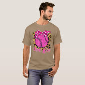Funny Pink Out Breast Cancer Awareness Pink Ribbon T-Shirt (Vorne ganz)