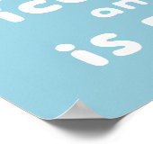 Funny Pink Popsicle Pub Poster (Ecke)