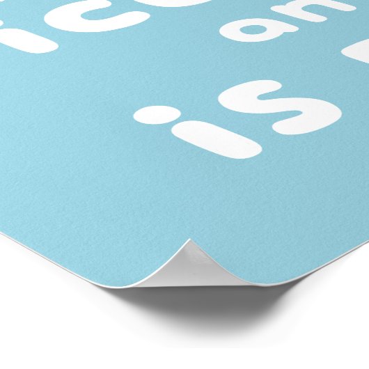 Funny Pink Popsicle Pub Poster (Ecke)