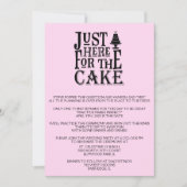 Funny Pink Probe Dinner Einladung (Vorderseite)