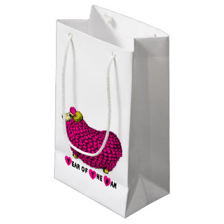Funny Pink Ram Chinese Year Zodiac S Geschenktasch Kleine Geschenktüte