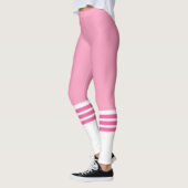 Funny Pink Team Tube Socke Leggings (Links)