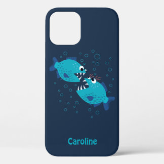 Funny Piranha Fisch Kinder Name Case-Mate iPhone Hülle