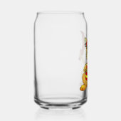 Funny Pirate Dog with Toy Sword Dosenglas (Rechts)