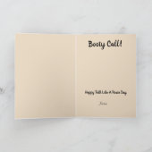 Funny Pirate Hintern Call Card Karte (Innenseite)