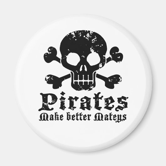 Funny Pirate Magnet (Vorne)