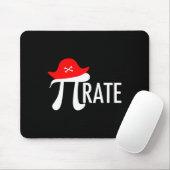 Funny Pirate Math Pun - Pi Day Symbol Spaß T-Shirt Mousepad (Mit Mouse)