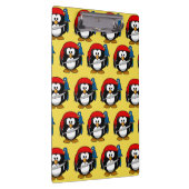 Funny Pirate Pinguin Klemmbrett (Rechts)