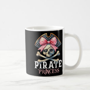 Funny Pirate Princess Coquette Bow Halloween Costu Kaffeetasse