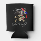 Funny Pirate Verzicht auf den Hintern Dosenkühler (Rückseite)