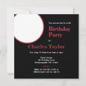 FUNNY PIRATES KIDS THEMED BIRTHDAY CAKE EINLADUNG (Rückseite)