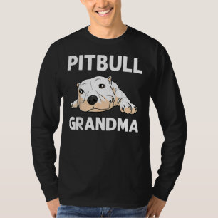 Funny Pitbull for Oma Women Canine Dog Puppy A T-Shirt