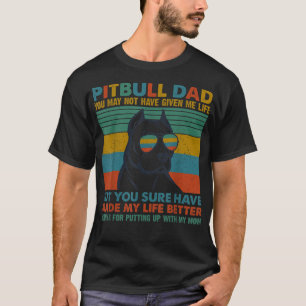 Funny Pitbull Hund Vater, den Sie mir vielleicht n T-Shirt
